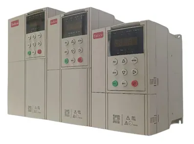 The three wall-mounted drives supplied with the centrifuge package