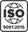 Marca de certificación del sistema de gestión de la calidad ISO 9001:2015