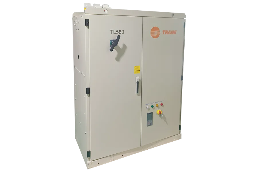 Centrifugal chiller commercial HVAC VFD cabinet