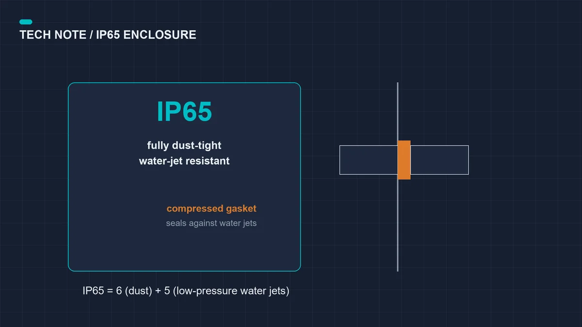 IP21, IP54 o IP65: cómo elegir la protección del variador
