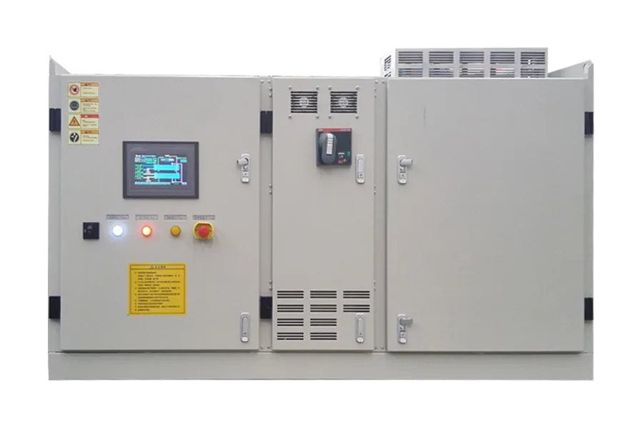 Screw chiller commercial HVAC VFD cabinet